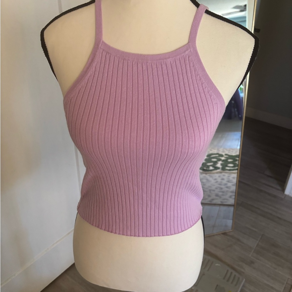 BP Lilac Ribbed Camisole